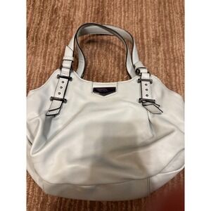 Simply Vera Vera‎ Wang Satchel Purse Shoulder Bag Designer Handbag Gray